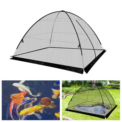 Alphatool 7 x 9 Ft Pond Netting for Koi Ponds - size: 7 x 9 Ft