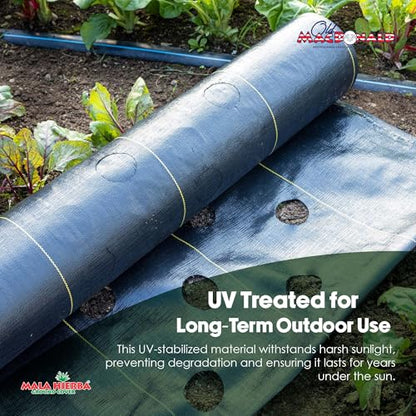 OldMacDonald - Premium Landscape Fabric - Heavy Duty 12ft x 300ft (3.66m x 91.44m) - Commercial Grade, Woven Landscaping Ground Cover for Gardening, Farming, Agriculture Folded - size: 12ft x 300ft (3.66m x 91.44m)