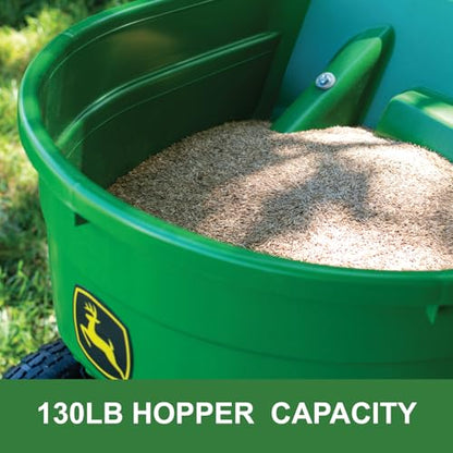 John Deere 130 lb. Capacity Push Broadcast Spreader 45-0462-JD