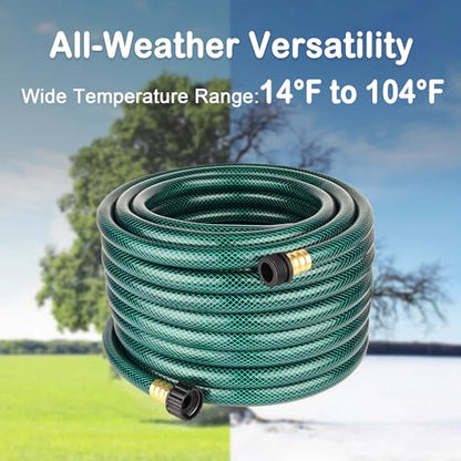 Orgrimmar 100FT PVC Garden Hose with 5/8 Inch Outside Diameter - size: 100FT