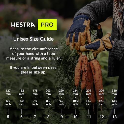 Hestra Job Verde Flex, Gardening Gloves with Latex Grip, Breathable, Seamless High Dexterity for Planting & Yard Work - size: 7