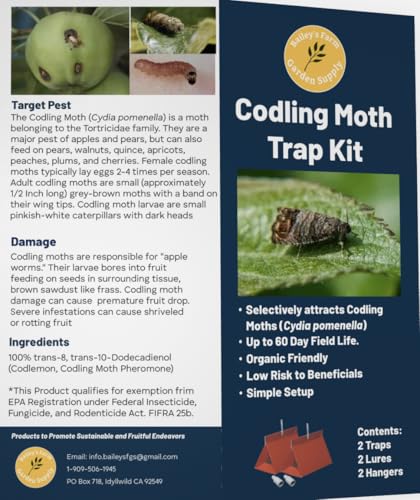 Bailey's Codling Moth Trap Kit, (2-Pack)