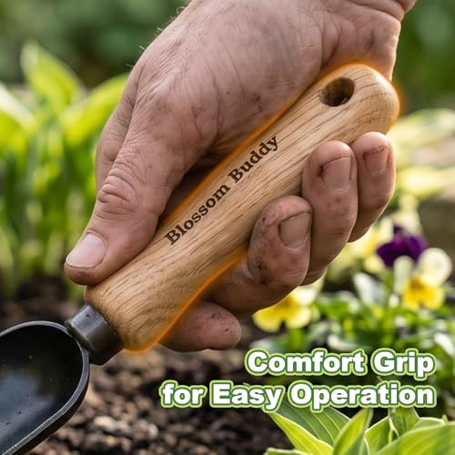 Snake Tongue Trowel, Garden Shovel for Root Weeding & Bulb Transplanter - size: 32.5CM Snake Tongue Trowel