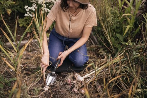 Fiskars Xact Trowel, Length: 37.5 cm, Black/Orange, Stainless Steel/Plastic, 1027043 - style: trowel
