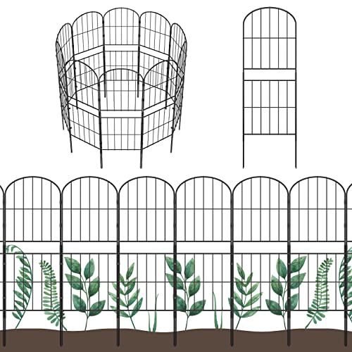 Decorative Garden Fence Fencing 36in (H) x 16ft (L) Animal Barrier for Dog - size: 16' (L)