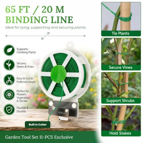 GardenHOME 11-Piece Gardening Tool Set – Garden Kit with Tote Bag, Apron & Accessories, Perfect Gardening Gifts for Women, Moms, and Beginners - style: 11piece