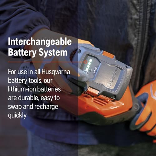 Husqvarna 330iKE Combi Switch + Lawn Edger Attachment, Electric Edger with Battery and Charger Included, 970701202