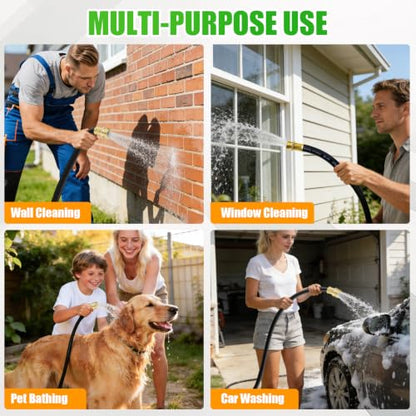 Heavy Duty Garden Hose 25FT x 5/8", 300psi Working, 1100psi Burst - size: 5/8 25FT Male to Female