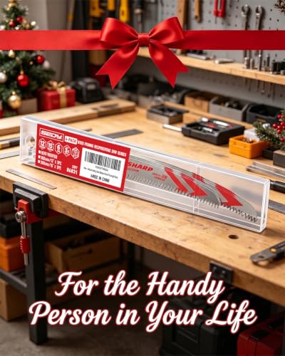 6-Piece Japanese Teeth Reciprocating Saw Blade Set, Arc Edge Wood Pruning Saw Blades, 6TPI for Tree Trimming, Wood Cutting, 12 Inch and 15 Inch - color: 6-Pc 12"&15"Versatile Pruning Set
