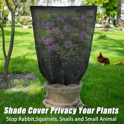 2 Pcs Garden Plant Shade Cover Shade for Plants Shade Cover for Plants - size: 3.94 x 2.62 Ft