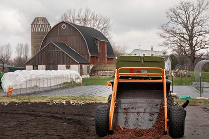 Impact IMPLEMENTS® 1500lb HD Agricultural Trailer with Solid Floor & Sides. Rugged Tires and Solid Sides with Tailgate for Increased Capacity. Original USA Design. - size: 1500lb HD Steel Bed