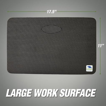 RUGGED RHINO Extra Thick Foam Kneeling Pad for Gardening, Black - color: Onyx Black