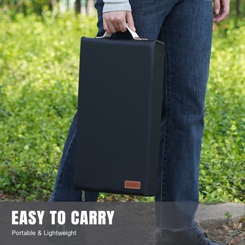 HappyPicnic Waterproof Garden Kneeling Pad, 2in Thick, Black, 1 Pack - color: Black