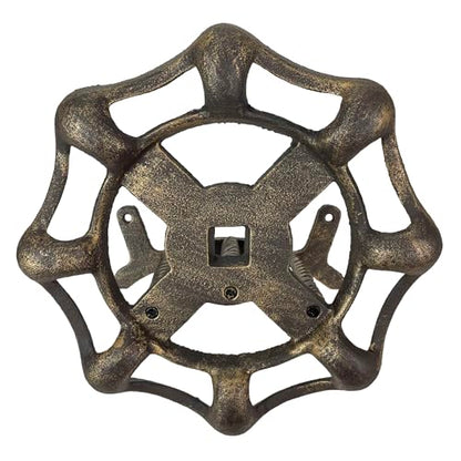 Zeckos Garden Hose Holder Faucet Spigot 11 Inch Cast Iron Bronze - color: Spigot - Bronze