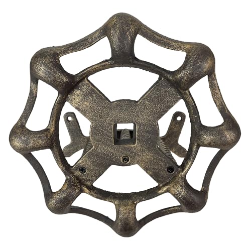 Zeckos Garden Hose Holder Faucet Spigot 11 Inch Cast Iron Bronze - color: Spigot - Bronze