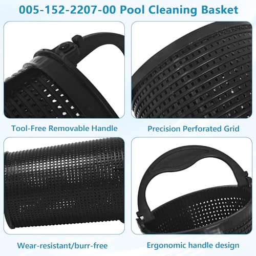BigHead 005-152-2207-00 Debris Canister Basket & 004152451700 Fine Mesh Bag Combo Replacement for Paramount DDC/EDC Leaf Canisters, Replaces 3227-525, 3227-535, 004-152-451-700 & More - size: 005-152-2207-00&004152451700