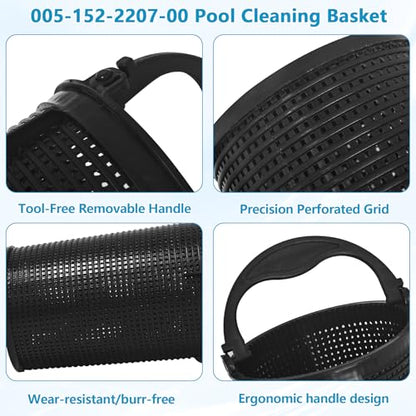BigHead 005-152-2207-00 Debris Canister Basket & 004152451700 Fine Mesh Bag Combo Replacement for Paramount DDC/EDC Leaf Canisters, Replaces 3227-525, 3227-535, 004-152-451-700 & More - size: 005-152-2207-00&004152451700