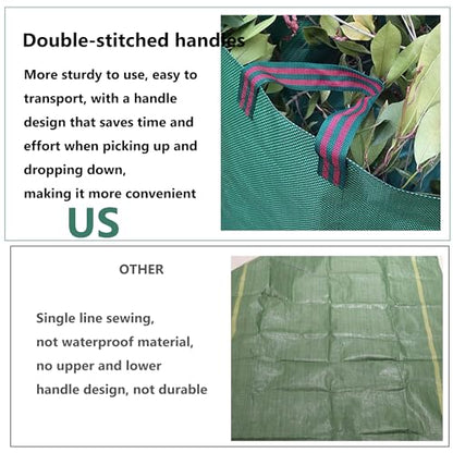 Home and Yard Bags 45-Gallon Reusable Self-Standing Lawn and Leaf Bags - color: 2 Pack