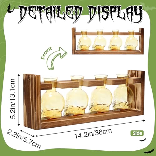 Plant Propagation Stations Halloween Skull Plant Terrarium Kit - color: Gold