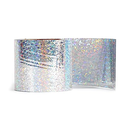 Bird B Gone Holographic Flash Tape, 2" Wide x 150ft Roll, Reflective Mylar