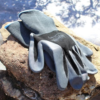 Brussel's Bonsai - X-Large Nitrile-Coated Gardening Gloves, Black - size: X-Large
