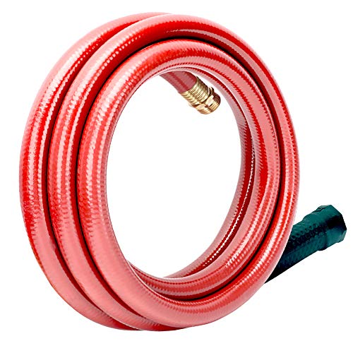 10ft 5/8” Short Leader Garden Hose, Solution4Patio, Male to Female Fittings - size: 5/8 in. x 10 ft.