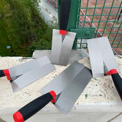 Bucket Margin Trowel Set, 4 Pcs Masonry Trowel Hand Tool Kit - size: Multi-size,4 Pack