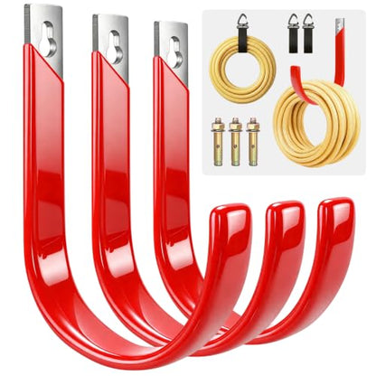 Hose Hanger Wall Mount Heavy Duty Metal Garden Hose Holder for Outside