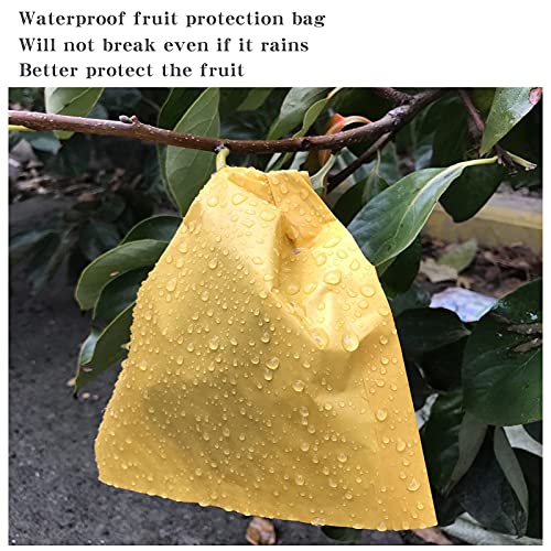 Fruit Protection Paper Bags 100pcs, 6.2X7.7inch, Suitable for: Oranges, Peaches, Apples and Other Fruits and Vegetables, Orchards, Frosts, Plant Covers (16x19.8) - size: 16x19.8 cm