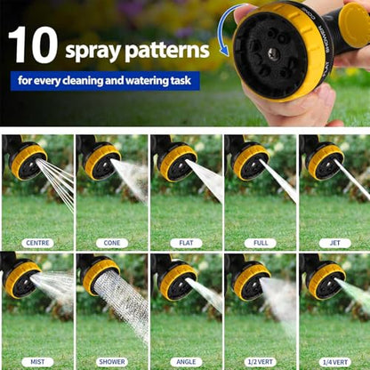 Watering Wand Leak Proof,26-32 Inch Adjustable Aluminum Alloy Tube with Rubber Handle High Water Flow No Leaking Ideal Watering Wand for Garden Hose Suitable for Watering Plants and Lawn Cleaning - size: 26-32inch