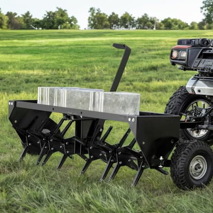 YINTATECH 48 Inch Plug Aerator Tow Behind, Pull Behind Core Aerator Tool