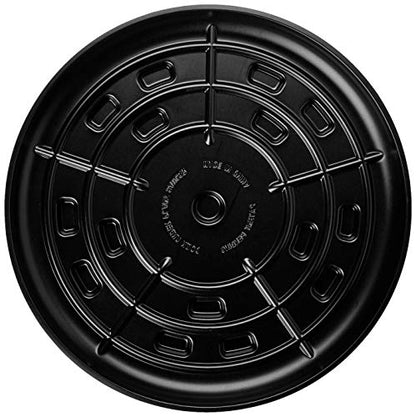 Bosmere S51510 Down Under Plant Saucer, 15", Black - color: Black, size: 15"