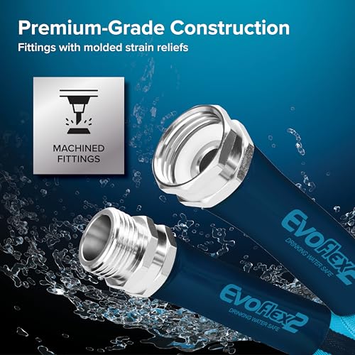 Camco EvoFlex2 25-ft RV Drinking Water Hose - size: 25-Foot, style: Expandable Fabric