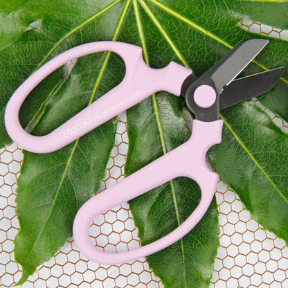 Flower Scissors With Black Carbon Steel Blades 6.7 Inch, Snapdragon (Lavender) - style: 6.7 Inch Lavender