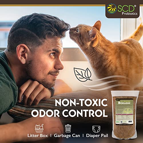 SCD Probiotics Bokashi Compost Starter, Accelerator, Odor Reducer - 5 lb - size: 5 lb.