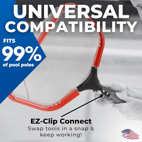 ProTuff 490 Promise 17.5in Pro Pool Silt Net, Fine Mesh, Cloudy Water - size: PRO 17" Silt, style: PRO – Lifetime