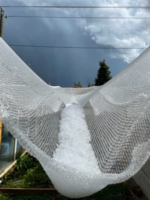 26x30ft/8x9m HDPE Anti Aging Orchard Garden Anti Hail Anti Bird Netting - size: 26 x 30 ft