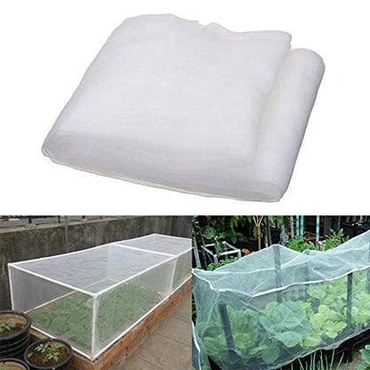 Mesh Protective Net, Insect Pest Control Netting Mesh Vegetables Garden Farm Supplies Garden Crops Plant Netting(1x10m) - size: 1x10m