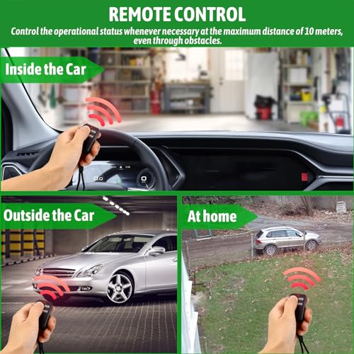 Ultrasonic Rodent Repellent for Car Engines, with Remote Control