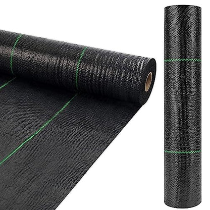 6ft x 300ft Weed Barrier Landscape Fabric Heavy Duty Premium Weed Control Fabric Durable & Eco-Friendly Weed Block Gardening Mat (3.2oz) (LTTY-W6-300) - size: 6ft x 300ft