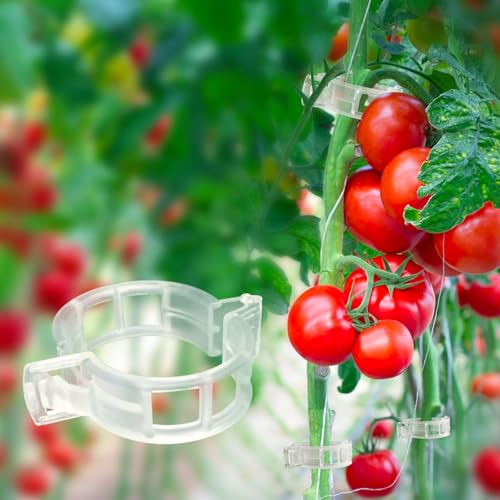 120 Pack Tomato Clips for Climbing Plants Garden Support Plant Trellis