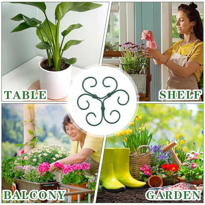 Tyqour 4PCS Plant Stem Support Monstera Support Durable Plant Supports