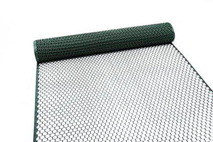 Tenax 72120942 Plastic Poultry Fence, Green (Pack of 2) - color: Green, size: 2-ft x 25-ft (Pack of 2)