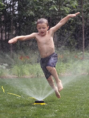 Dramm Available 15022 ColorStorm 9-Pattern Premium Turret Sprinkler with Heavy-D, Orange - color: Orange, style: Turret Sprinkler