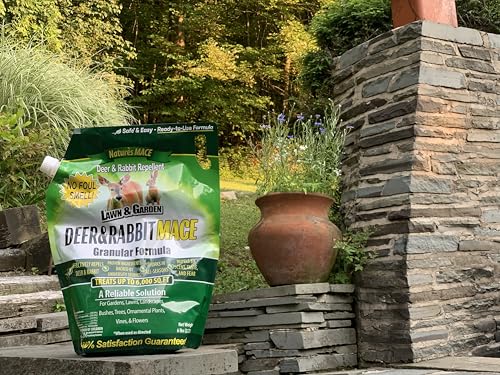 Nature's MACE Deer & Rabbit Repellent 75 lb Granules - size: 75 Pound (Pack of 1)