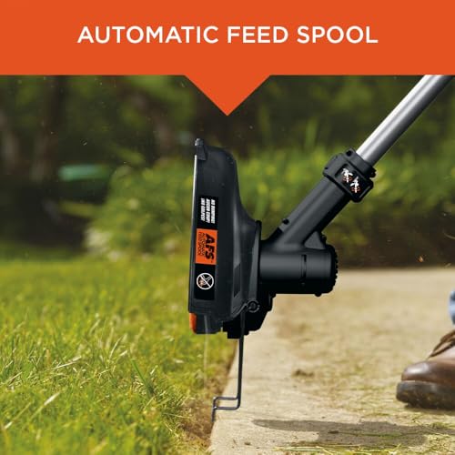 BLACK+DECKER 40V MAX String Trimmer and Lawn Edger, 13 Inch Weed Eater, Far Reach, Battery and Charger Not Included (LST136B) - style: Bare Tool Only