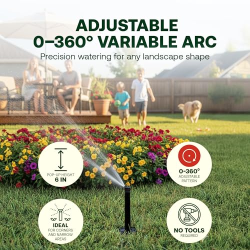 Rain Bird 1806VAN 1800 Series Professional, 6 Inch Pop Up Sprinkler Head - size: 6 Inch