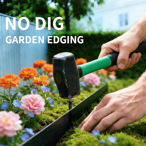 Kryonix 4 in x 33 ft Landscape Edging with Stakes - size: 4IN x 33FT