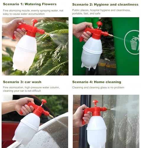 800mL Multi Purpose Pressure Sprayer for Water Plant Misting Household Cleaning and Window Wiping Heavy Duty 0 8L Pump Action Spray Bottle