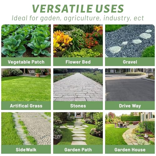4ftx300ft Weed Barrier Landscape Fabric Heavy Duty, Woven Weed Control Cloth, Woven Geotextile Fabric for Underlayment, Commercial Driveway Weed Block Cover Mat,with 1 Pair of Gloves - size: 3.2oz-4ft*300ft